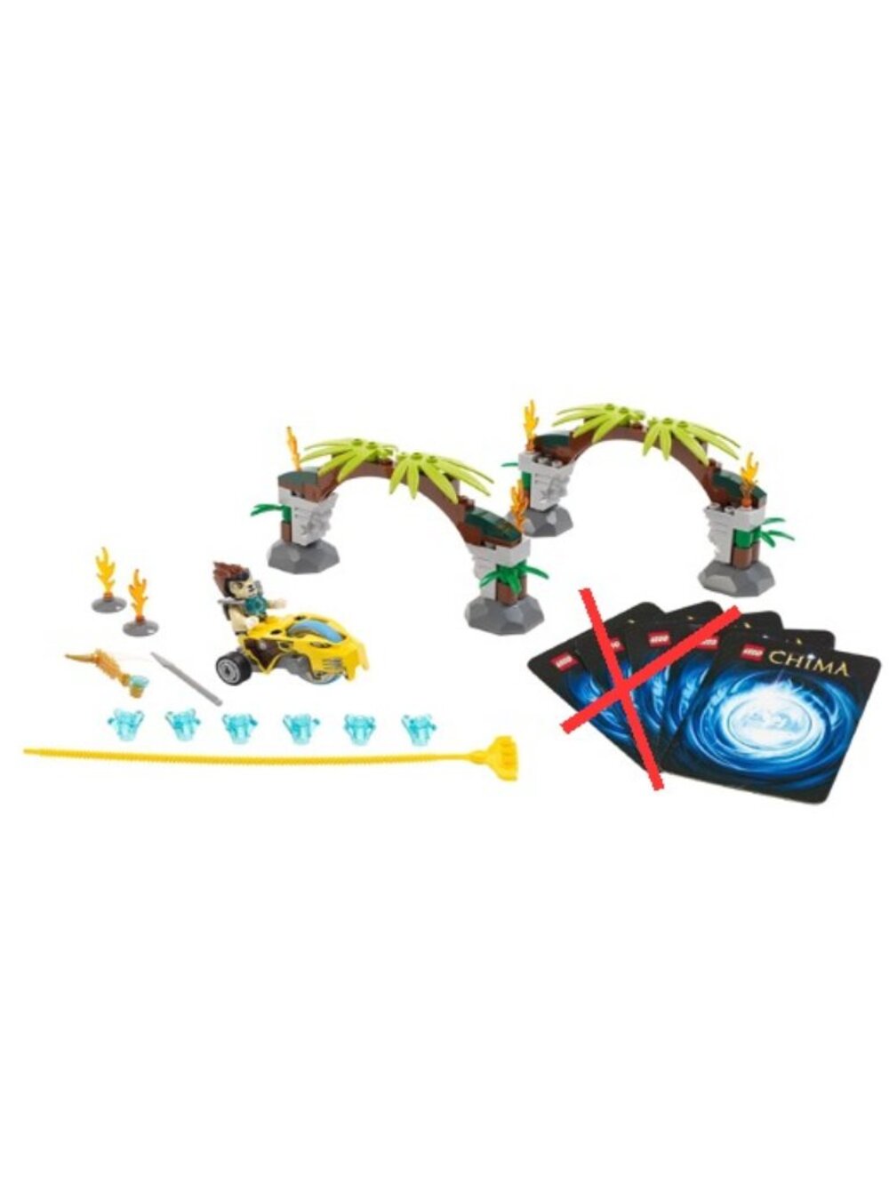 Lego set 70104 | Legends of Chima - Jungle Gates